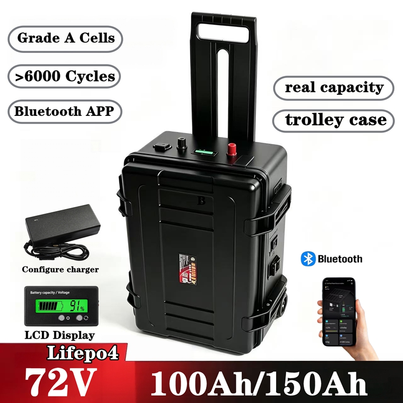 Lifepo4 72V 100Ah Battery Pack Ev - Водонепроницаемый литиевый аккумулятор LiFePO4 72В 150Ач/100Ач